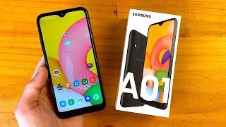 Samsung Galaxy A01 Unboxing & First Impressions