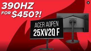 THE BEST 360Hz+ Monitor - Acer NitroAopen 390Hz