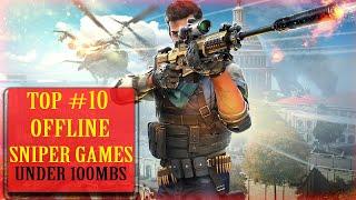 top #10 best Offline sniper game for android new #games under 100 MBs #snipergames