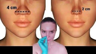 How To Reshape Sharpen and Slim Down your Nose  Exercises and Massage for Nose