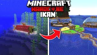 100 Hari di Minecraft Hardcore Tapi Jadi IKAN 