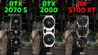 RTX 2070 Super vs RTX 2080 vs RX 5700 XT Benchmark in 8 Games at 1440p 2023