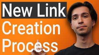 New Link Creation Process  Linkvertise
