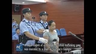 Child trafficking convict executed in S China