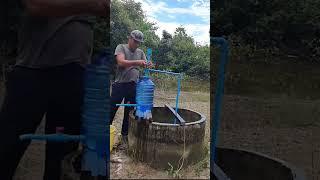 He make auto motion water pump without electricity #diy #water #freeenergygenerator