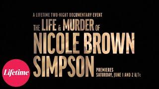 Official Trailer  The Life and Murder of Nicole Brown Simpson  Lifetime