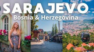 Discovering Sarajevo & a beautiful train ride  Bosnia & Herzegovina travel vlog 