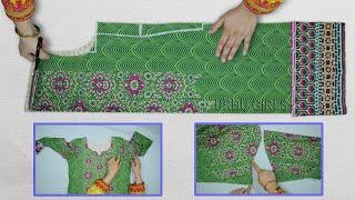 Simple Kameez Cutting Stitching And Measurement Step By Step Easy Method