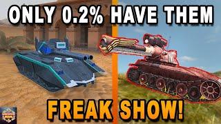 The Most Unusual Tanks in History WoT Blitz  Only 0.2% Have Them in Hangar