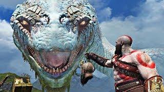 God of War 4 - ALL World Serpent GIANT SNAKE Cutscenes God of War 2018 PS4 Pro