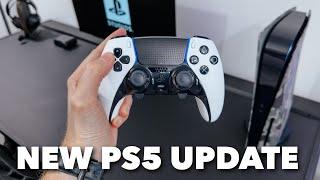 NEW PS5 Update Everything You Need to Know