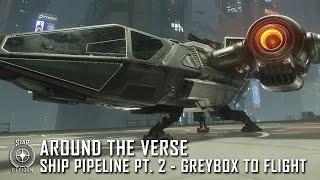 Star Citizen Around the Verse - Ship Pipeline Pt. 2 Greybox to Flight Ready
