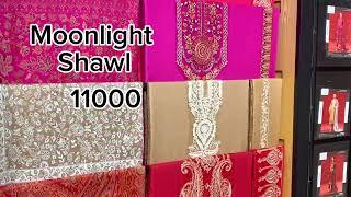 Nishat linen Moon light shawls 2023  Winter collection  luxury shawls