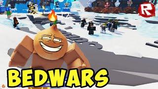 Луковка и Его Отряд Снова в BedWars Roblox 