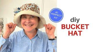 DIY Bucket Hat  Best Fitting  Simple Sewing Tutorial