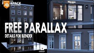 Amazing free parallax details for blender