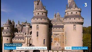 Le château de Pierrefonds au coeur de la forêt de Compiègne