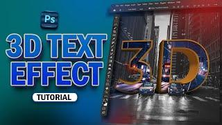 Photoshop Tutorial - Photo Manipultaion - 3D Text