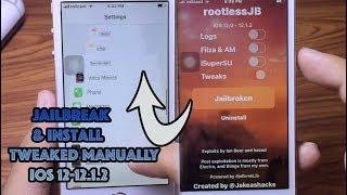 How to Jailbreak & Install Tweaks Manually On iOS 12-12.1.2 No Computer