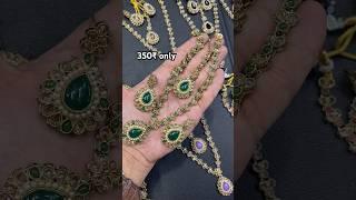 Premium Quality Reverse AD Necklace Sets Wholesale Price