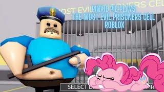 Pinkie Pie Plays  BARRYS PRISON RUN On Roblox