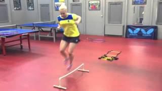 FB Table Tennis Yana Noskova Workout 1