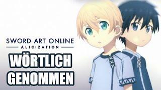 SAO Alicization Opening - Wörtlich Genommen Parodie Cover