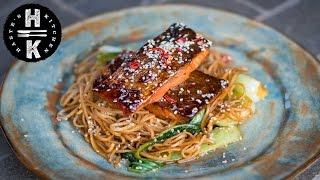 Teriyaki salmon