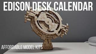 Building the Edison Calendar from Affordable Model Kits