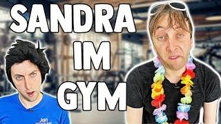 Sandra im Fitnessstudio️‍️  Freshtorge