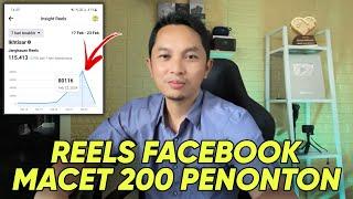 Penyebab video Reels Facebook tidak bisa FYP macet 200 Penonton