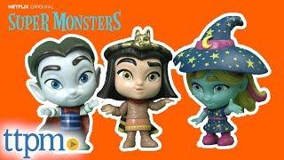 Super Monsters Drac Shadows Katya Spelling and Cleo Graves Figures from Hasbro