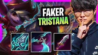 FAKER BRINGS BACK TRISTANA  T1 Faker Plays Tristana Mid vs Zeri  Season 2024