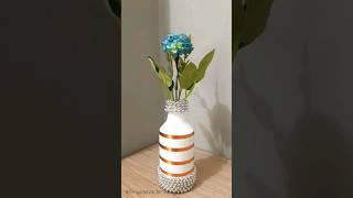 DIY VAS BUNGA #shortvideo #shorts #vasbunga #kerajinantangan #botolbekas #diy #diycrafts