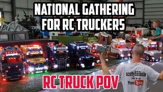 RC TRUCKERS UK National Gathering FROM DUSK TILL DAWN  Tamiya Rc Truck event POV FPV scotty555babe