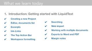 Intro to LiquidText Basics