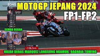 GILA BERITA MOTOGP HARI INI JUMAT 4 OKTOBER 2024 LIVE FP1 DAN FP2 MARQUEZ VS PECCO MOTOGP 2024