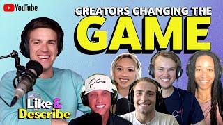 How Creators are Redefining Sports Entertainment - Like & Describe Podcast #7