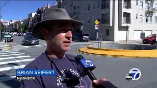 Traffic calming circle leaves San Francisco residents fuming