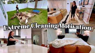 ALL DAY CLEANING MOTIVATION  WHOLE HOUSE CLEAN WITH ME 2024