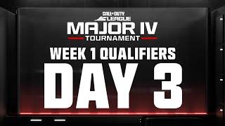 Call of Duty League Major IV Qualifiers  Week 1 Day 3