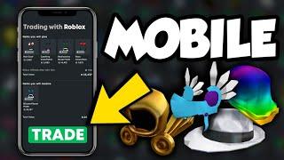 How To TRADE On ROBLOX MOBILE 2022 - MobileTablet