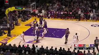 Trae Young Lob Jhon Collins Hawks vs Lakers Jan.6 2022 - 2023 Season