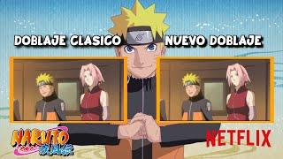 NARUTO SHIPPUDEN Español Latino DOBLAJE CLASICO VS NUEVO DOBLAJE 2024