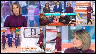 Dylan Dreyer purple stocking sxy shoes of 20190302 March 2 2019