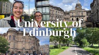 Tour of University of Edinburgh  A trip down memory lane