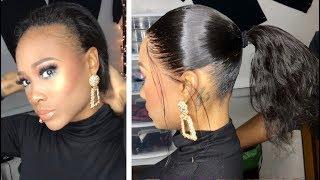 The BEST FRONTAL PONYTAIL Tutorial