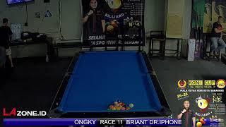 EXHIBITION 9 BALL ONGKY VS BRIANT DR.IPHONE NEW KINGDOM BILLIARD