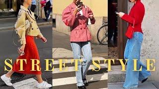 The Latest Casual Fashion Trends in Milan Spring Street Style•The Ultimate Fashion Guide