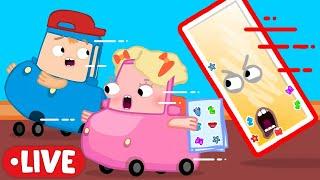  Çizgi film - WHEELZY ailesi - Çocuklar için araba oyunları - Türkçe dublaj